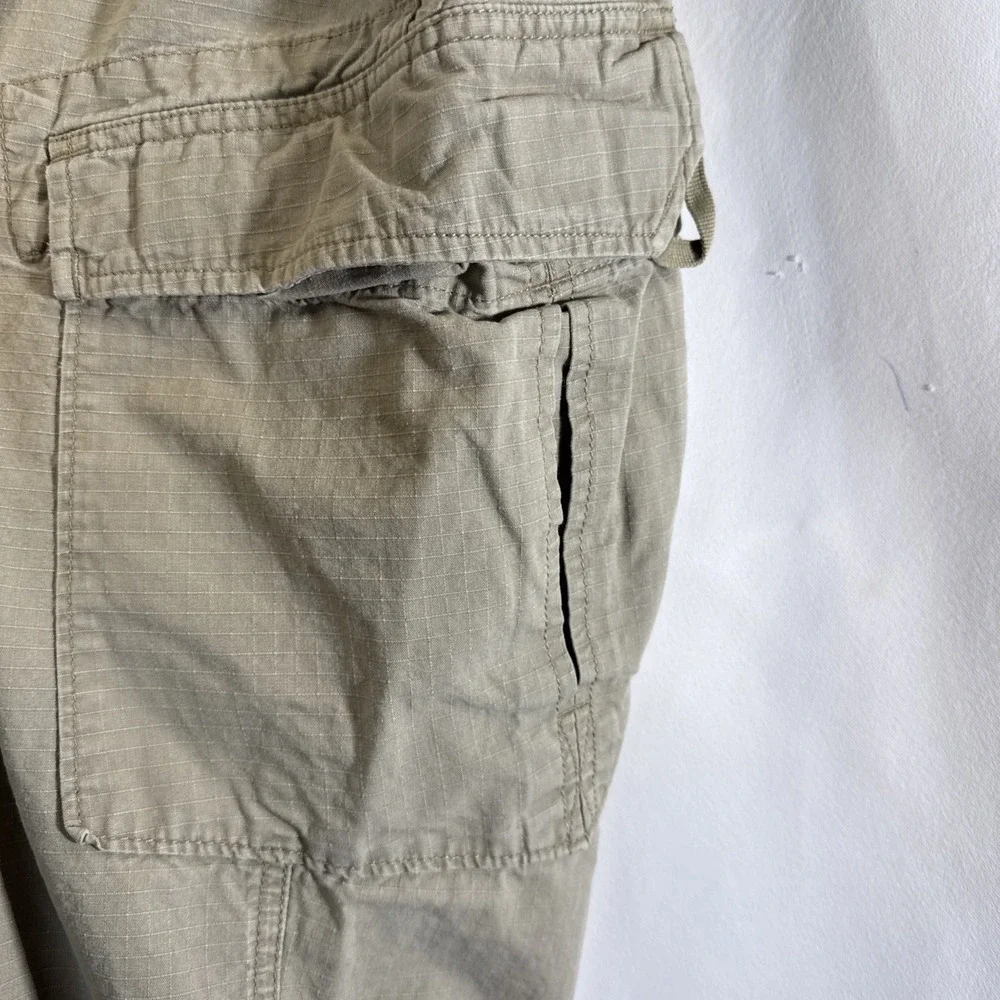 The North Face Paramont Peak Cargo Pants Cotton Hiking Outdoors Sz 40 X 31 Khaki